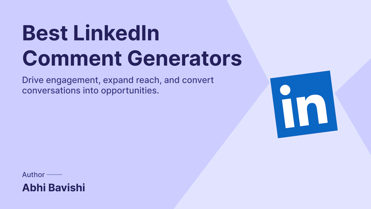9 Best LinkedIn® Comment Generators for 2026 (Free + Paid) | Reepl