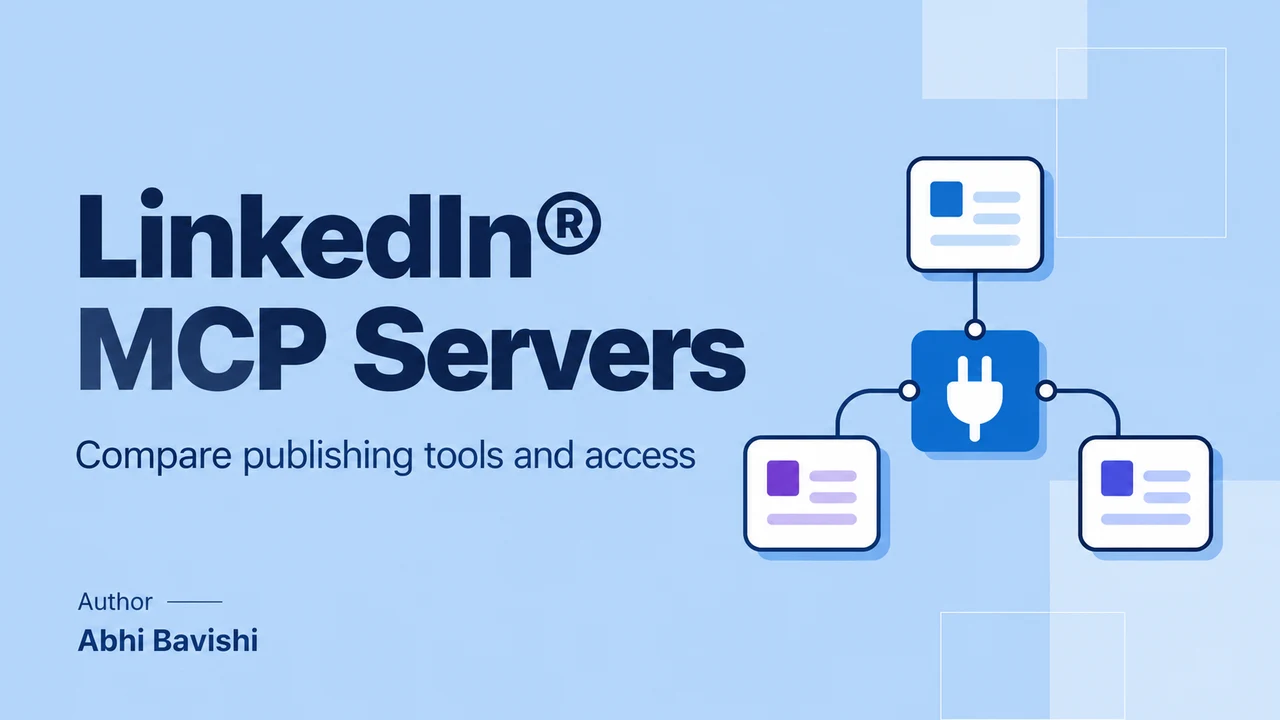 Which MCP servers are best for publishing on LinkedIn®?