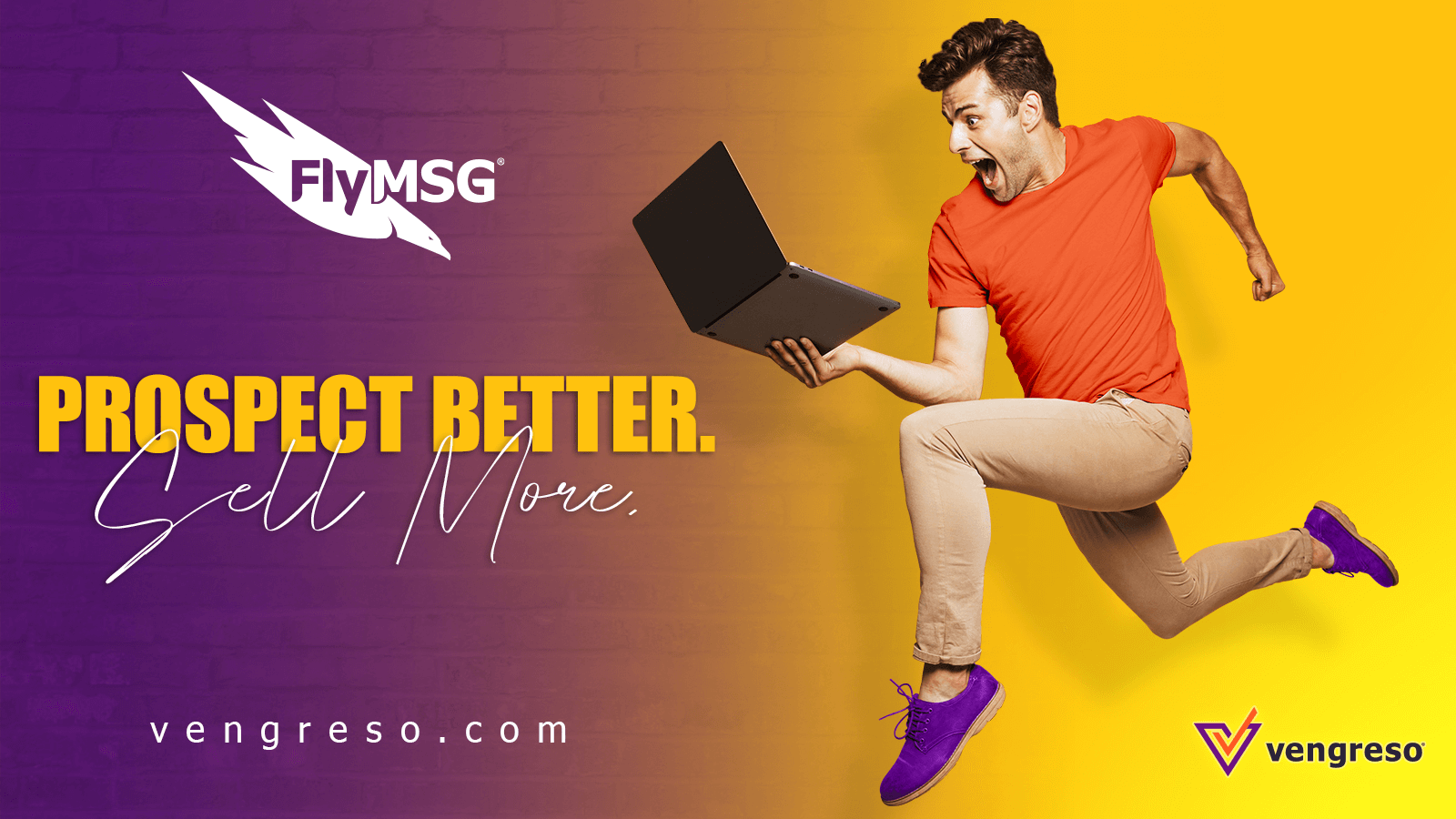 FlyEngage AI, part of the Vengreso FlyMSG suite