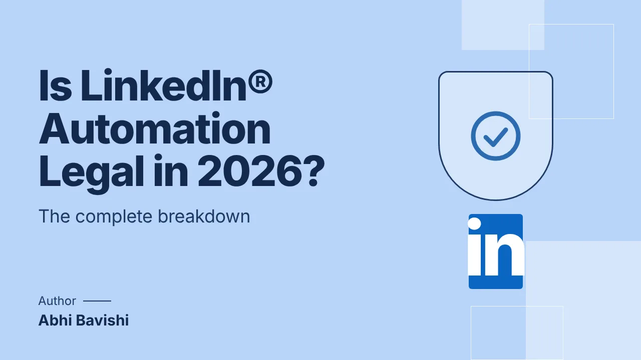 Is LinkedIn® automation legal? Rules, access, and obligations