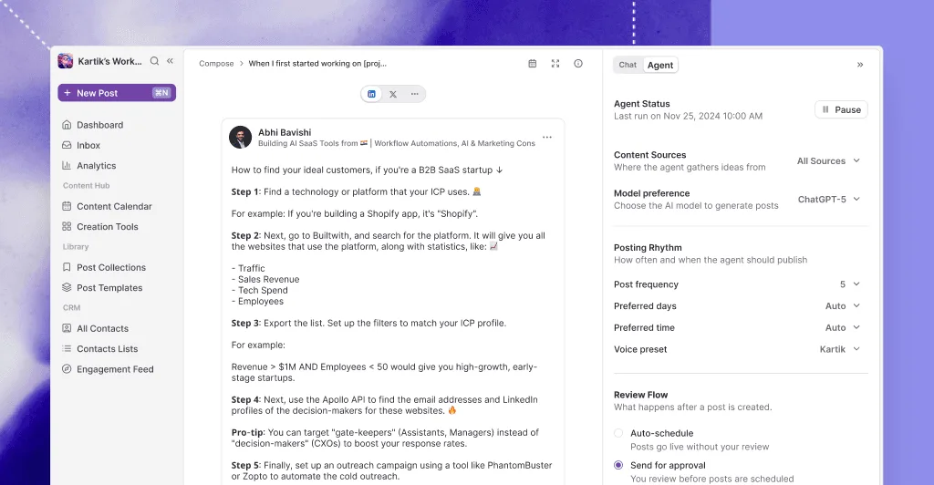 Meet Andy, your virtual ghostwriter