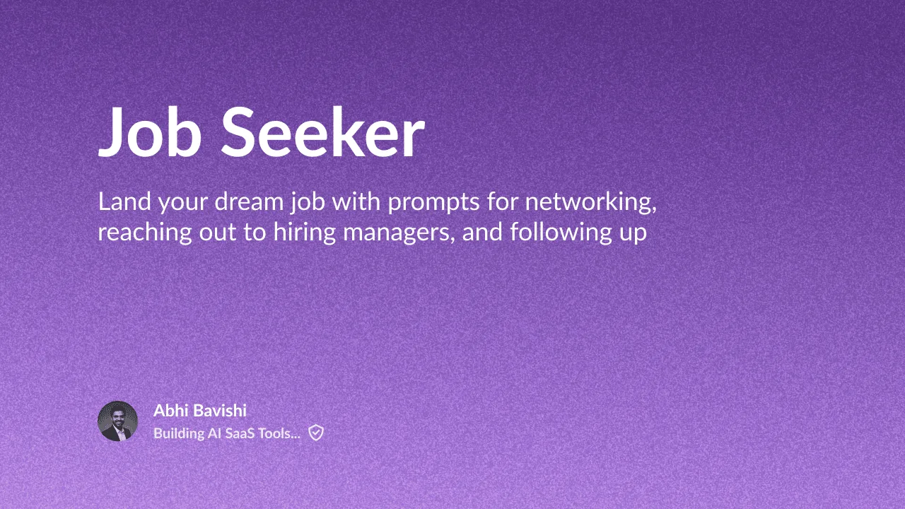 Job Seeker